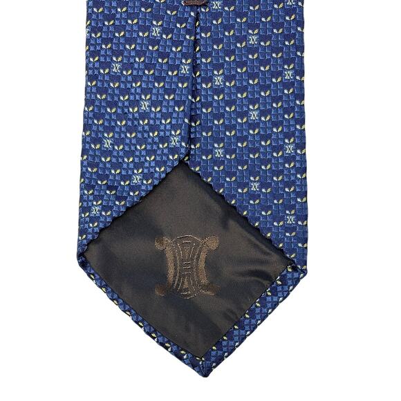 Celine Abstract Pattern Tie - Picture 4 of 8